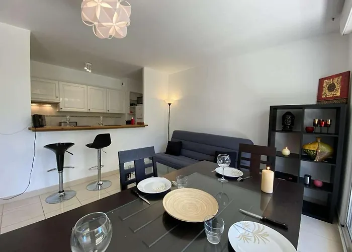 3p Avec Terrasse Et Garage, A 10min Des Plages De Juan-les-pins - Fr-1-252-171 Daire